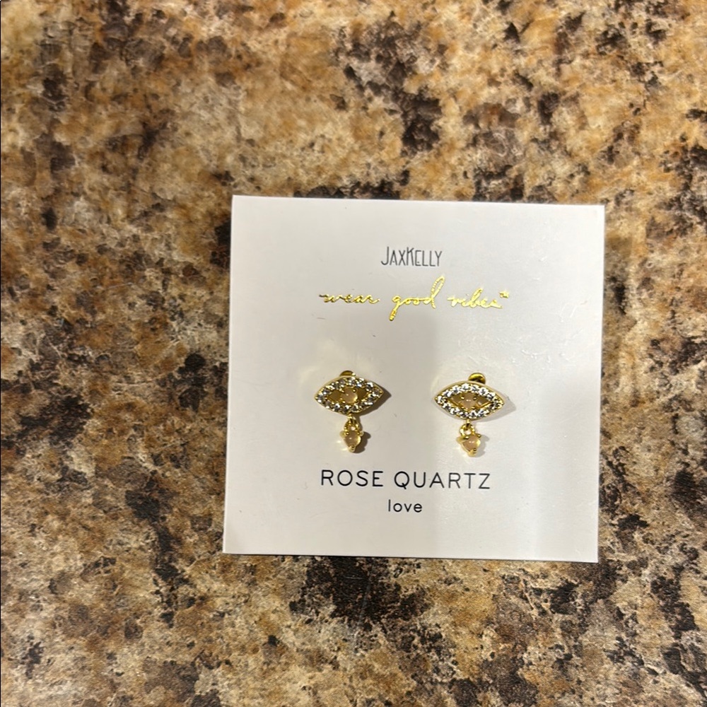 Evil Eye Gold Earrings